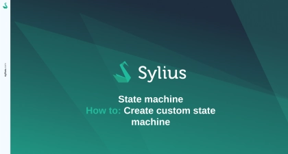 How to create custom state machine