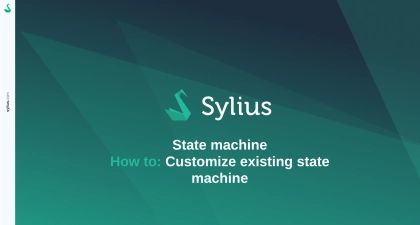 How to customize existing state machine